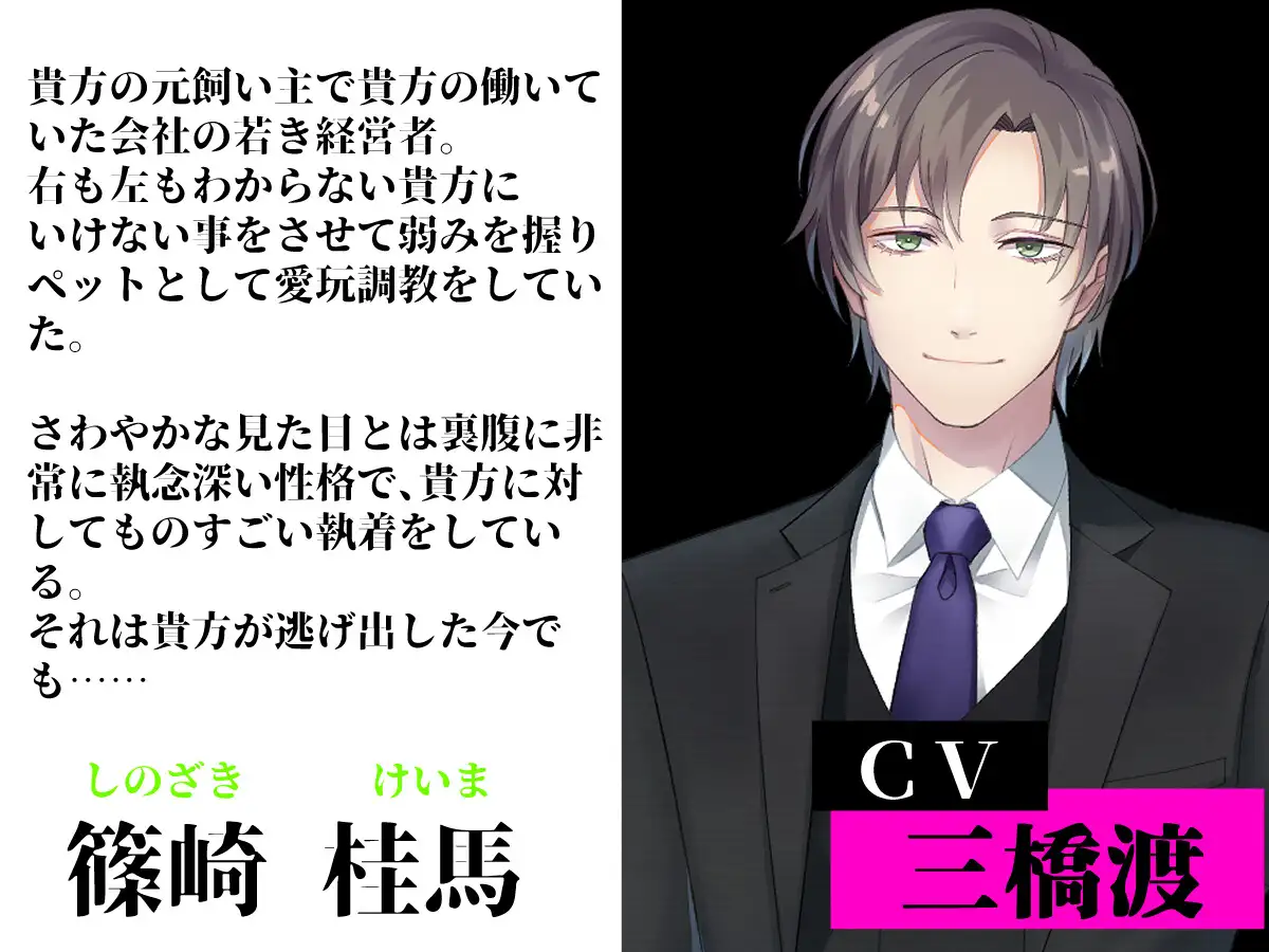 「歪んだ悪夢に囚われる」キャラクター紹介